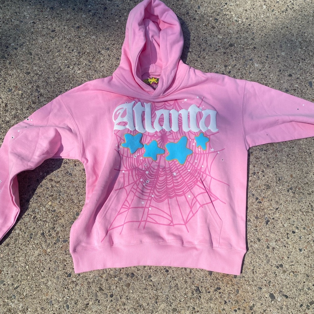 Pink Spider Hoodie